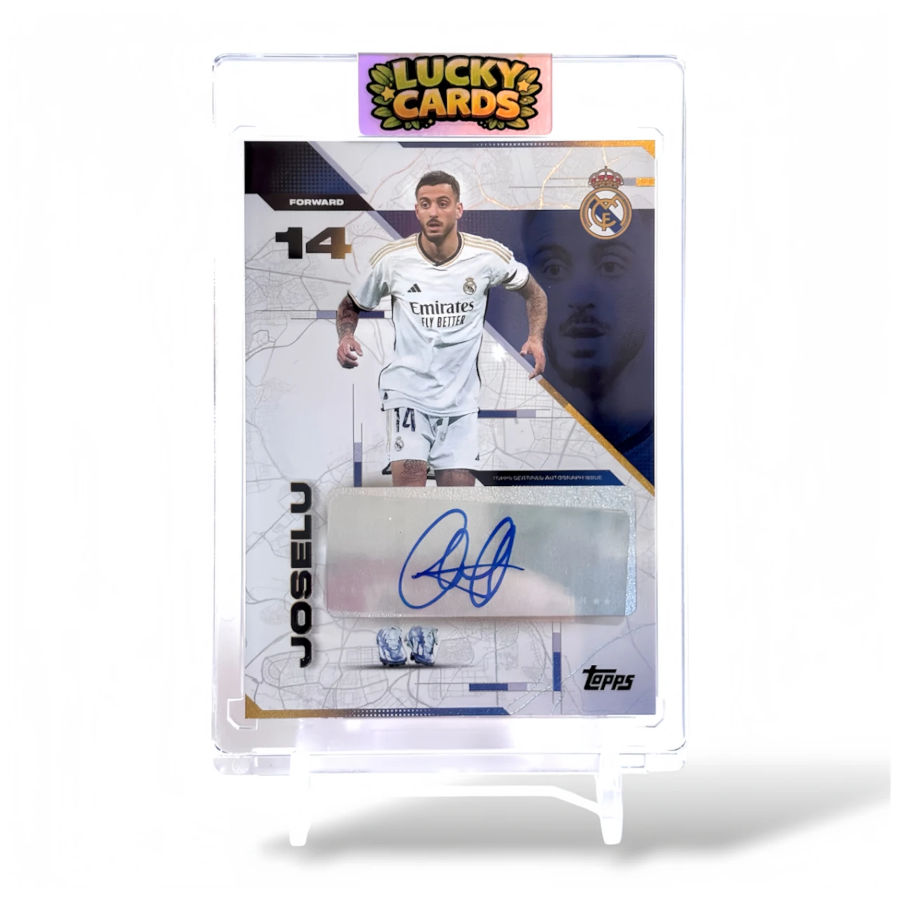 Joselu - Autograf - Topps Los Blancos – Topps | LuckyCards | LuckyCards